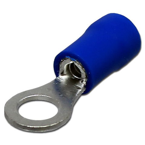 Marine Grade Ring Terminal Electrical Connector 16-14 AWG Wire X #10 Stud KS Terminals RVS2-5 RVBS2-5 Sierra EC04130-100 100-Pack