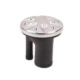 Perko 0791DPGCHR Chrome-Plated EPA-Sealed 1-1/2" Hose Straight Neck Gas Cap and Fill