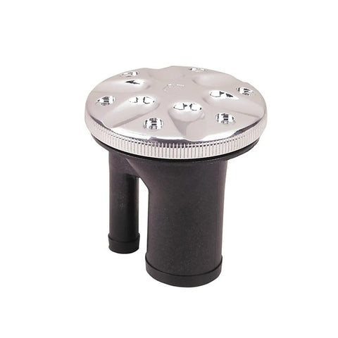 Perko 0791DPGCHR Chrome-Plated EPA-Sealed 1-1/2" Hose Straight Neck Gas Cap and Fill