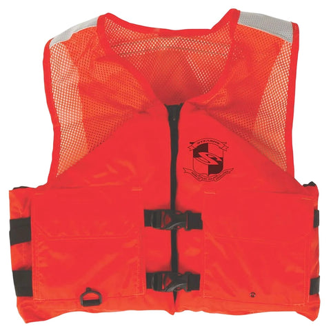 Sterns 2000011414 Stearns Work Zone Gear Life Vest USCG Approved Type III Life Vest PFD XXXL