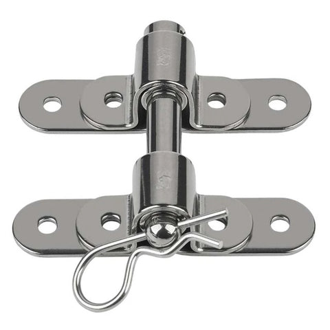 Schaefer 81-50 Sailboat Sailing Gudgeon Pin and Two Pintle Straps J24 Style Transom Assembly