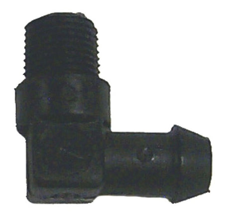 Johnson Evinrude OMC 331894 Outboard Motor Tell Tale Hose Manifold Elbow Sierra 18-3566