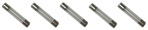 Cooper Bussmann AGC-5 Marine Grade 5A Fast-Acting Glass AGC Fuse Ancor 601050 Blue Sea 5210 Sierra FS79140 5-Pack