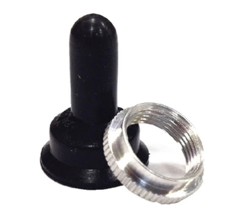 Sierra MP39280 Black Weather Proof 15/32" Thread Toggle Switch Boot Nut