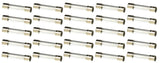 Cooper Bussmann AGC-20 Marine Grade 20A Fast-Acting Glass AGC Fuse Ancor 601200 Blue Sea 5218 5218100 25-Pack