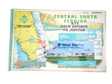 Waterproof Nautical Chart Kit Central / South Florida Palm Shores to Jupiter West Marine 617998