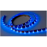 Imtra ILLT-BL-12V-4 Standard Output Water Resistant Blue 4' Flexible 12V LED Strip Tape with Wire Leads