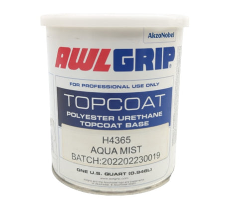 Awlgrip H4365 Marine Grade Polyester Topcoat Base Color Aqua Mist 1 Quart H4365/1QTUS