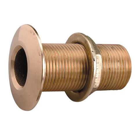 Perko 0322DP3PLB Marine Bronze 3/8” Threaded Pipe Connection Thru-Hull Fitting