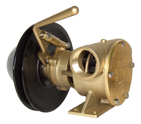 Jabsco 51200-9013 Boat Marine Bronze 1-1/2" NPT Manual Clutch Water Pump