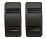 Carling Contura III Black Replacement Rocker Switch Actuator Sierra RK22100 2-Pack
