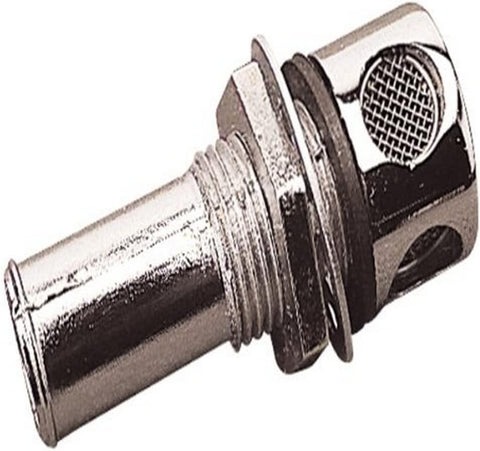 Sea Dog 352110-1 Boat Marine Chrome Plated 5/8" Bulkhead Mount Gas Tank Vent