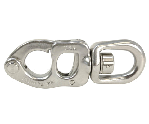 Tylaska T8S T8 Sailboat Sailing Standard Stainless Steel Bail Trigger Snap Shackle