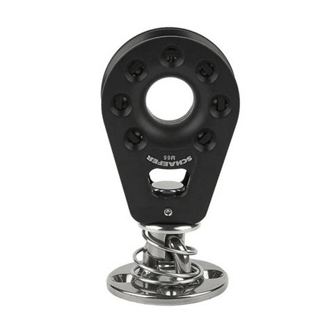 Schaefer M66-62 Sailboat Sailing M66 Series Anodized Aluminum Cheek Stand Up Spring Block