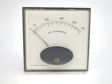 Faria Beede Boat Marine 3” Panel Mount 0-75 AC Amperes Ammeter Gauge