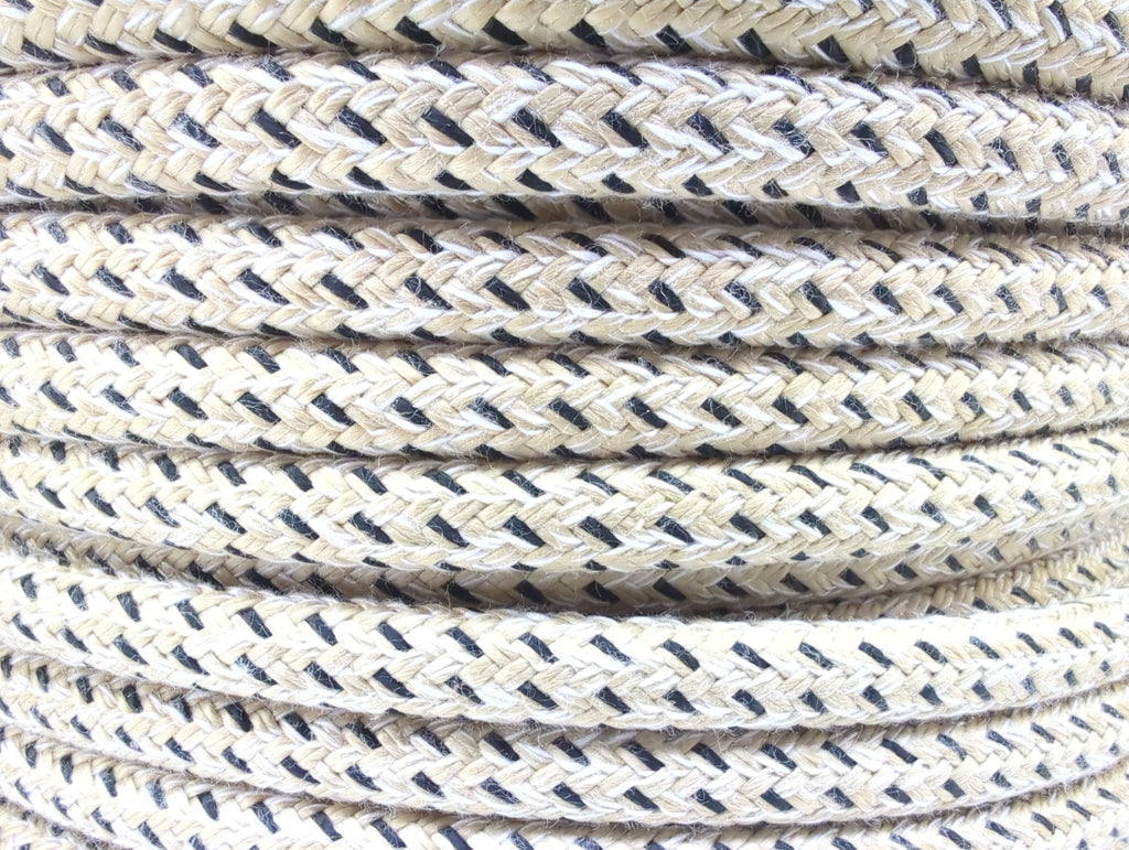 Arc Rope Shape New England Ropes C2924-08 ARC Grand Prix Racing Black Fleck 5/16