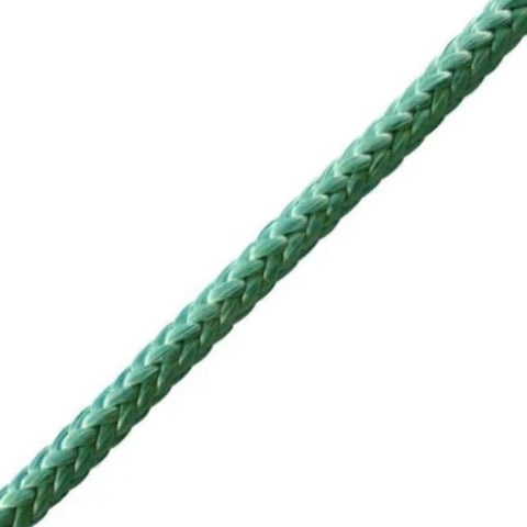 Samson 814012506030 AmSteel Blue AS-78 Green 3/16" (5mm) X 100’ Dyneema SK-78 12-Strand Class II Rope