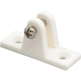 Whitecap 3428WP Boat Marine White Nylon Angled Base Bimini Top Deck Hinge 2-Pack
