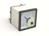 Eltime FE48MIA DIN48 Square 48mm Shortscale 90º 100 AMP Moving Iron Ammeter Gauge