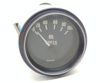 Faria Beede 915994 Boat Marine Black 12V 0-100 PSI 2-1/6" Oil Pressure Gauge