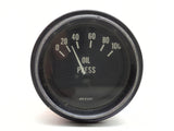 Faria Beede 915994 Boat Marine Black 12V 0-100 PSI 2-1/6" Oil Pressure Gauge