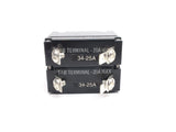 Carling AA2-X0-02-614-XD1-C A-Series Double Pole Black Toggle 25A Circuit Breaker - Second Wind Sales