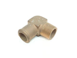 Midland Metal 973-981 973981 Bronze 1" Hose Barb X 3/4” NPT Male 90° Elbow Adapter Fitting - Second Wind Sales