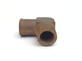 Midland Metal 973-981 973981 Bronze 1" Hose Barb X 3/4” NPT Male 90° Elbow Adapter Fitting - Second Wind Sales