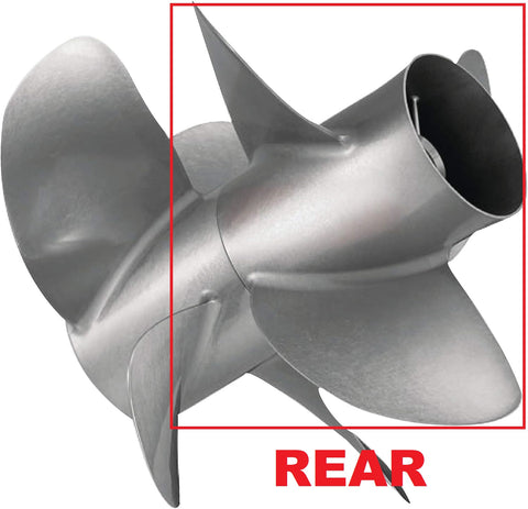 Volvo Penta F3 3857560 Stainless Steel DPS DuoProp Propeller Rear Quicksilver 48-8M8026220