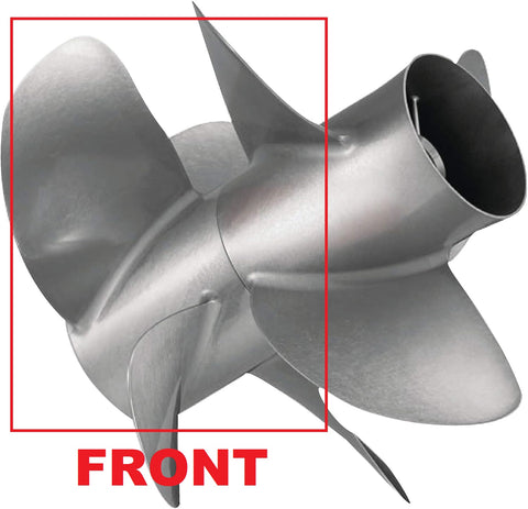 Volvo Penta F3 3857559 Stainless Steel DPS DuoProp Propeller Front Quicksilver 48-8M8026210