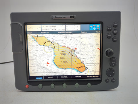 Raymarine E120 E02013 Color 12.1" FishFinder Radar GPS Chartplotter MFD Display