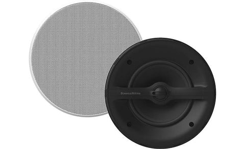 Bowers & Wilkins FP37923 Marine 6 White Weatherproof 6" Two-Way Speakers Pair