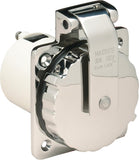 Marinco 303SSEL-B Twist-Lock 30A 125V 316 Stainless Steel Shore Power Inlet 303SSEL