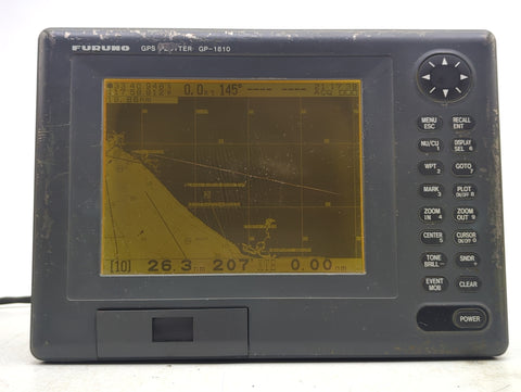 Furuno GP-1810F LCD 8" Dual Frequency Sounder FishFinder GPS Chartplotter Display