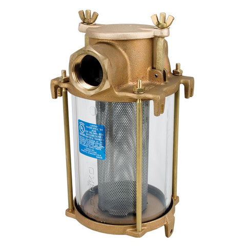 Perko 0493005PLB Boat Marine 3/4" Bronze Sea / Raw Water Intake Strainer