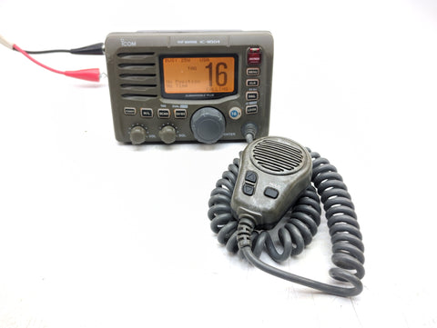 Icom IC-M504 High Performance Marine DSC VHF Marine Radio Transceiver Hailer with Microphone