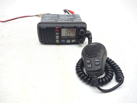 Icom IC-M402 Boat Marine Waterproof DSC VHF Radio Transceiver with Microphone
