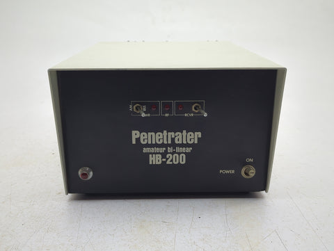 Penetrator HB-200 SSB Single Side Band 120 VAC Radio Amateur Bi-Linear Amplifier