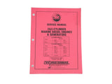 Westerbeke 43444 1st Edition 2&3 Cylinder Marine Diesel Engine and Generator Service Manual