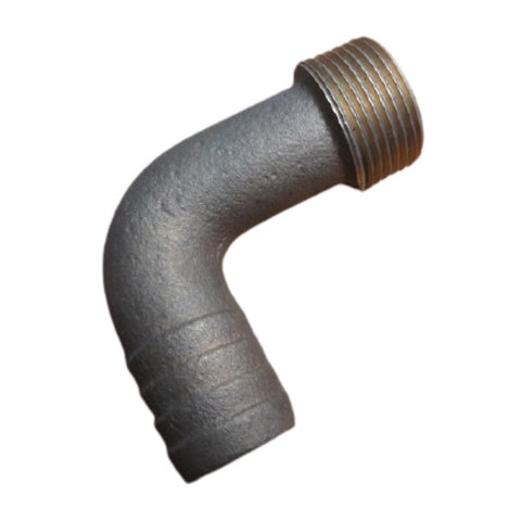 Groco PTHC-1000 Marine 1” X 1” Bronze 90° Degree Elbow Pipe to Hose Adapter