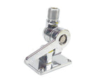 SeaChoice 19521 Heavy Duty Stainless Steel Standard 1”-14 Thread 4-Way Antenna Ratchet Mount