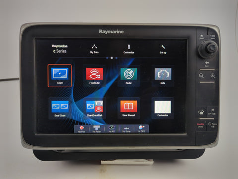 Raymarine C125 E70013 Color 12" FishFinder Radar GPS Chartplotter MFD Display