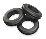 McMaster Carr 9600K54 5/16" I.D. 1/2" Hole 1/4" Panel Rubber Grommet Lot of 8