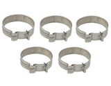 Caillau 312000245B CLIC 86-245 Marine Grade Stainless Steel 25mm to 26.5mm Hose Clamp 5-Pack