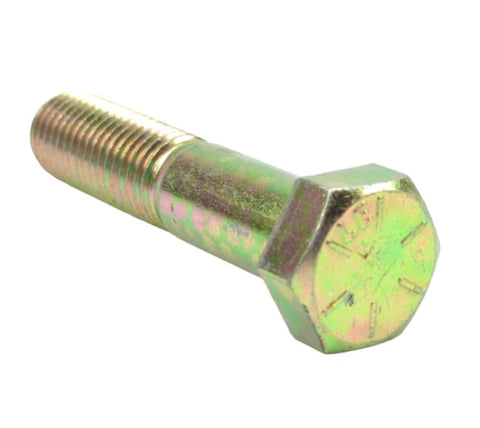 NUCOR 00080-3232-452 Grade 8 3/4-10 X 3-1/2"  Yellow Zinc Steel Hex Bolts Head Cap Screw