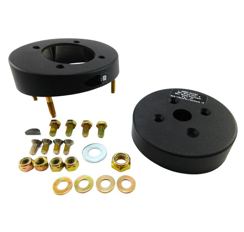 Seastar SB27265P Teleflex Big-T Helm 2-Piece Black 20° and 90° Bezel Mounting Kit