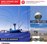 BIRD-B-GONE MMBS600SPN Spider 360° Marine Grade Spinning 6' Seagull Bird Deterrent