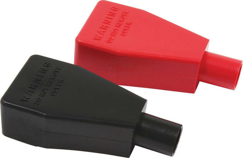 Crimp Supply 38A15001 + 38A15002 Red and Black 2/0 GA Vinyl Battery Terminal Cover Set