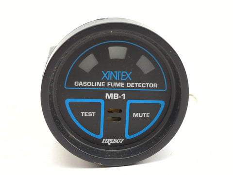 Fireboy Xintex MB-1 Gasoline Fume Detector 2” Round Bezel NOS Display