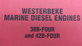 Westerbeke 43440 Genuine OEM 38B 42B Four Marine Diesel Engine Service Manual